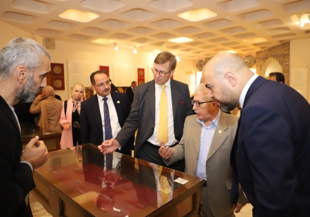 السفير الألماني في عمّان ورئيس 