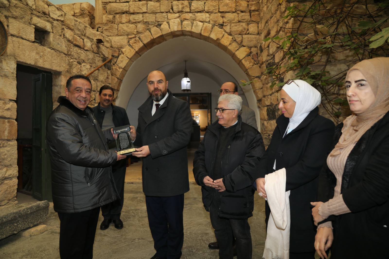 زيارة رئيس مجلس ادارة البريد الاردني