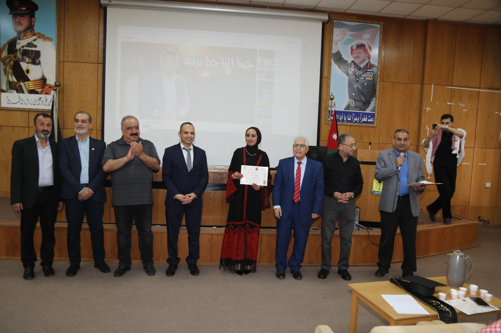 جانب إضافي من تكريم الطلبة