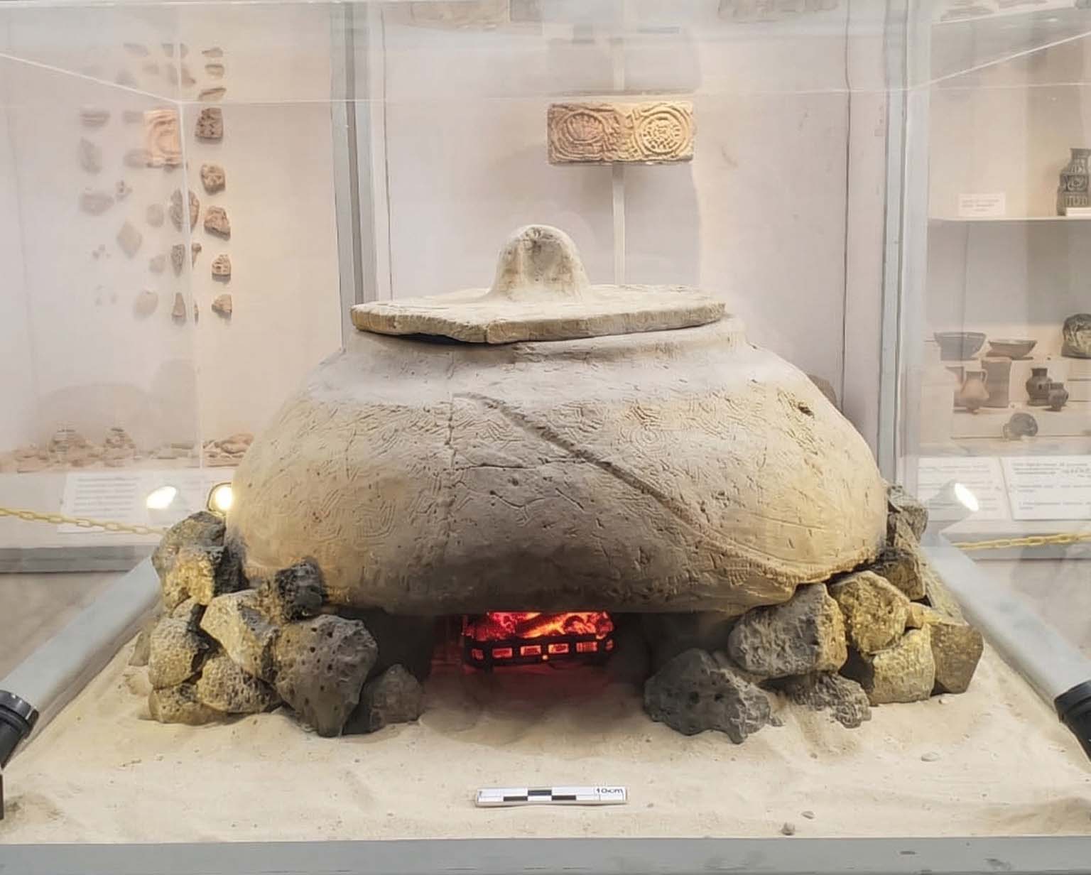 طابون أثري من العصر الروماني البيزنطي - جامعة اليرموك